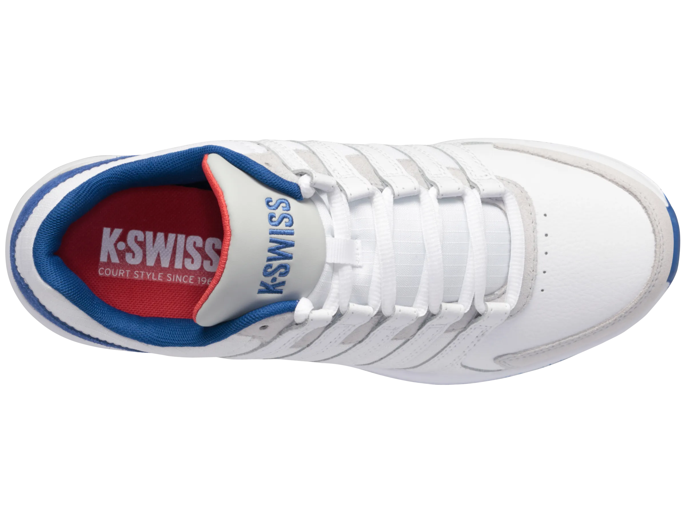 07119-941-M | VISTA TRAINER T | WHITE/POPPY RED/CLASSIC BLUE