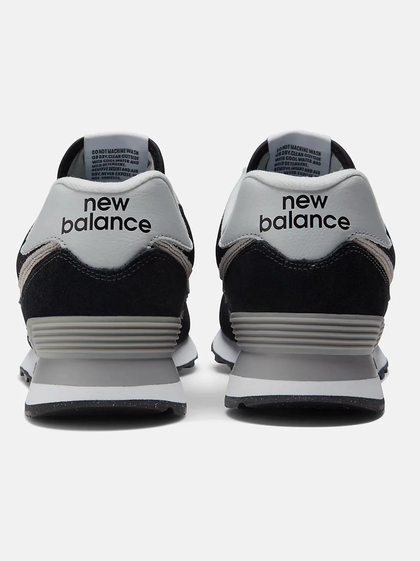 574 Core Black/White/White Shoes