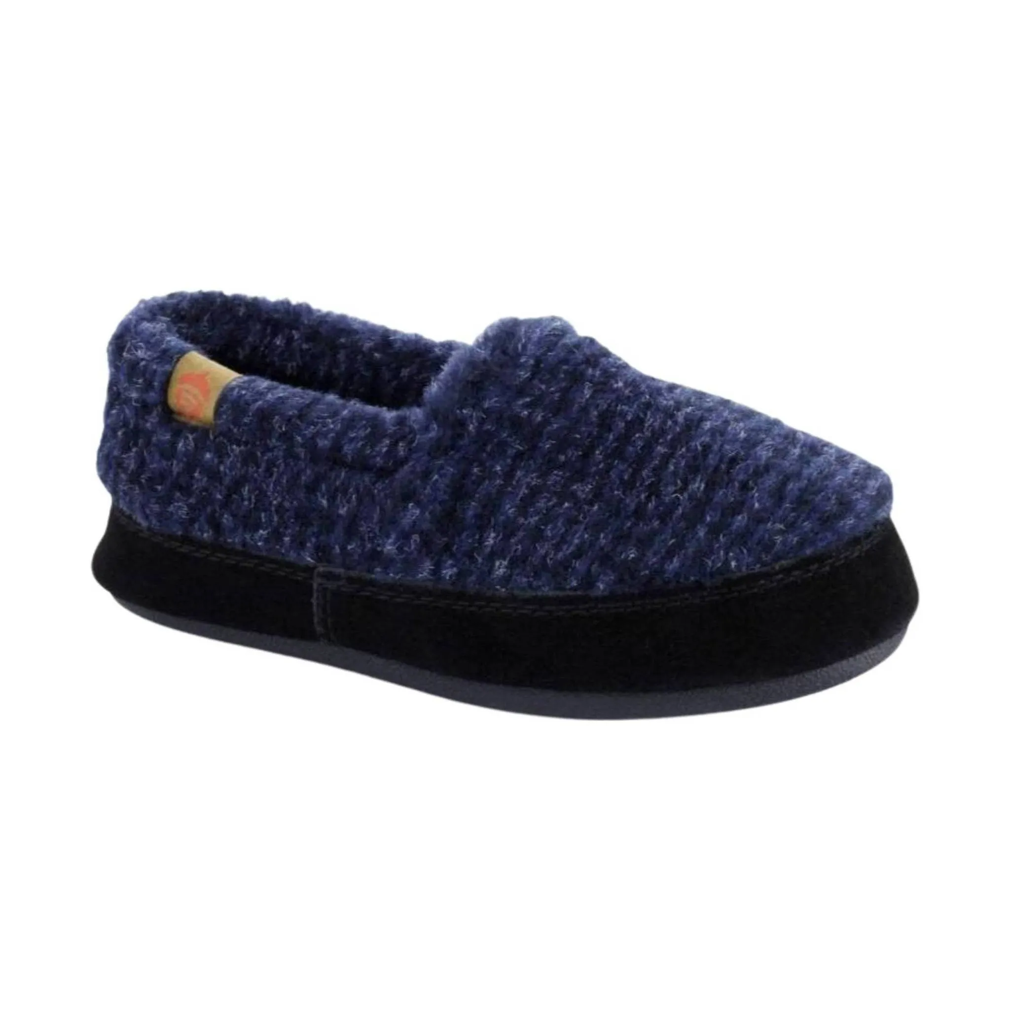 Acorn Kids' Moc Slippers - Blue Check