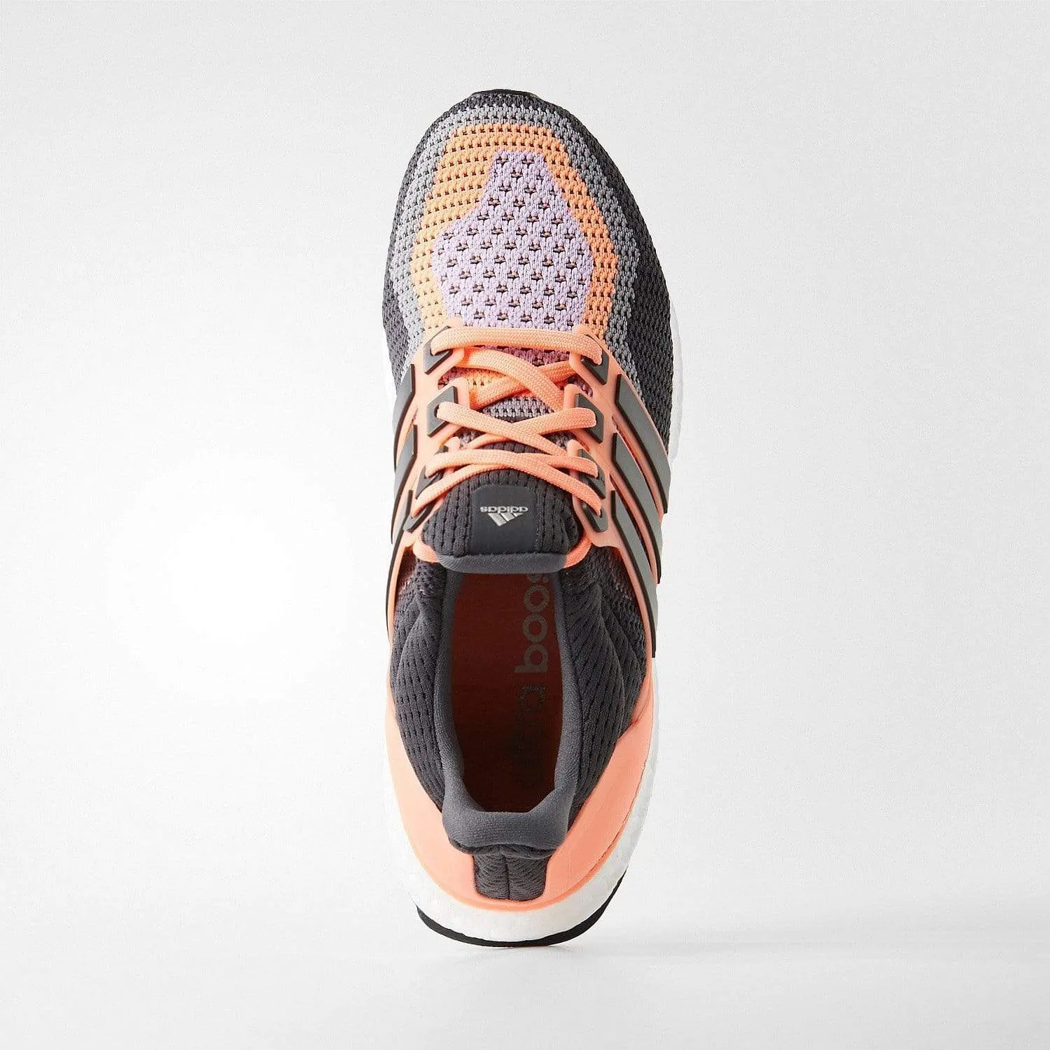 Adidas Womens Ultra Boost - Sun Glow-Solid Grey-Purple Glow