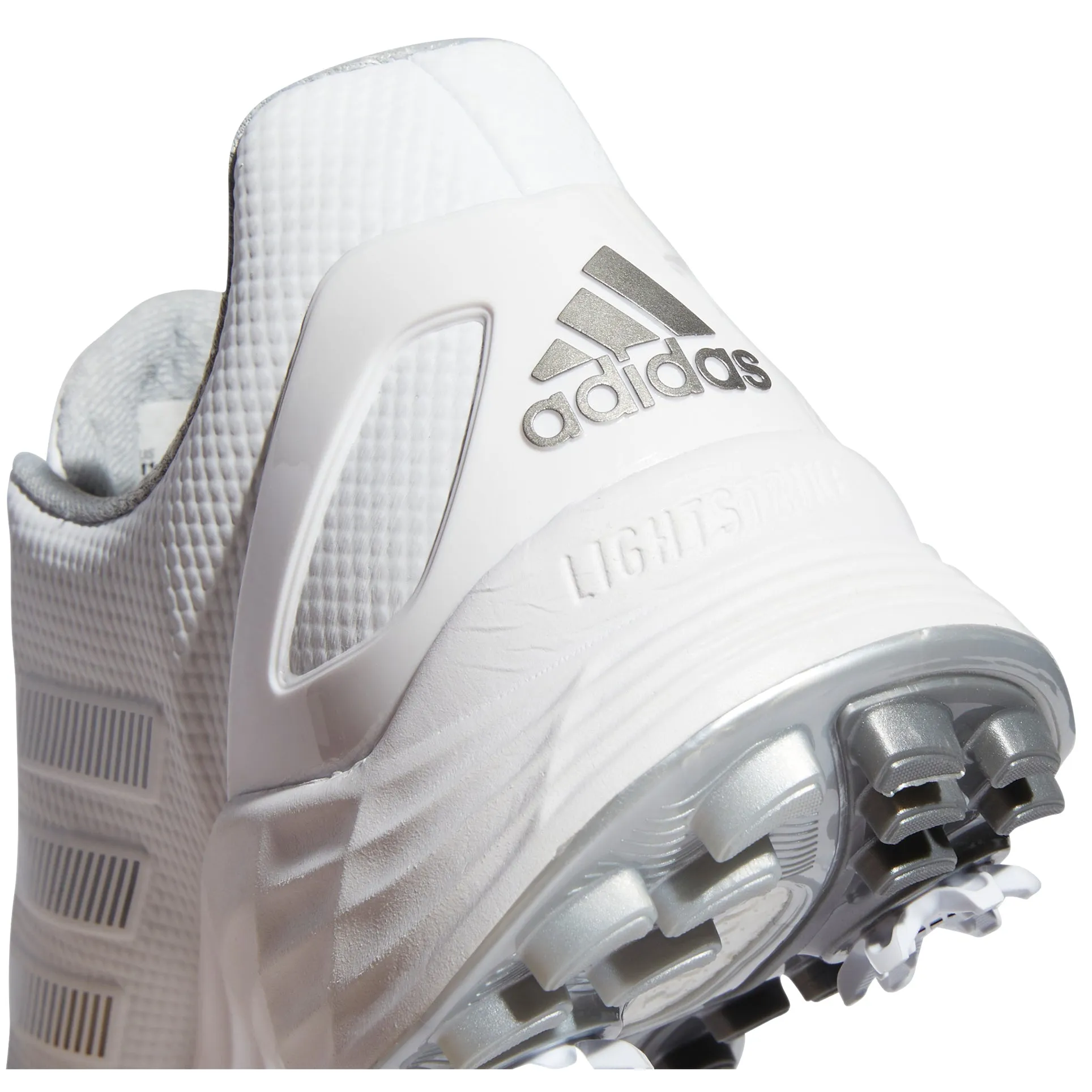 Adidas ZG21 White Silver Mens Golf Shoes