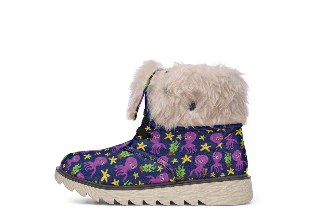 Adorable Octopus Polar Vibe Boots