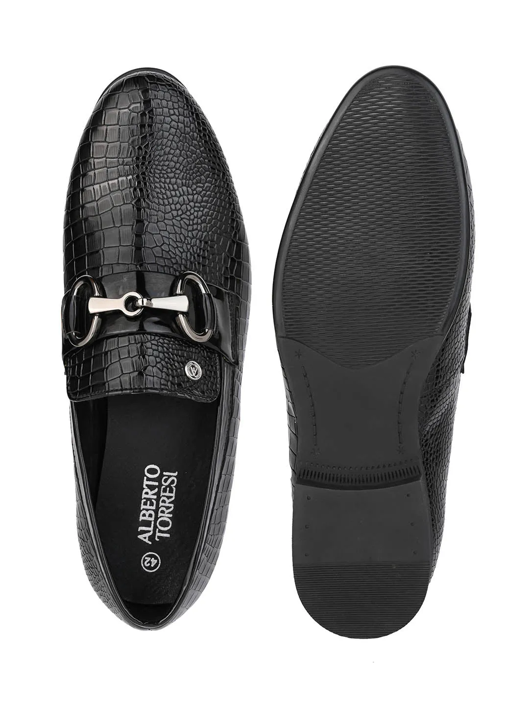 Alberto Torresi Nancy Horsebit Penny Loafers