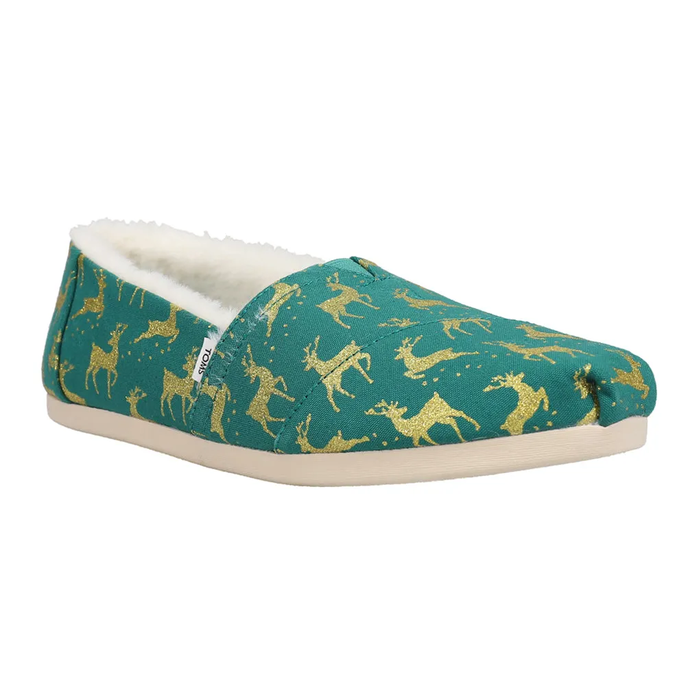 Alpargata Graphic Cozy Slip On Flats