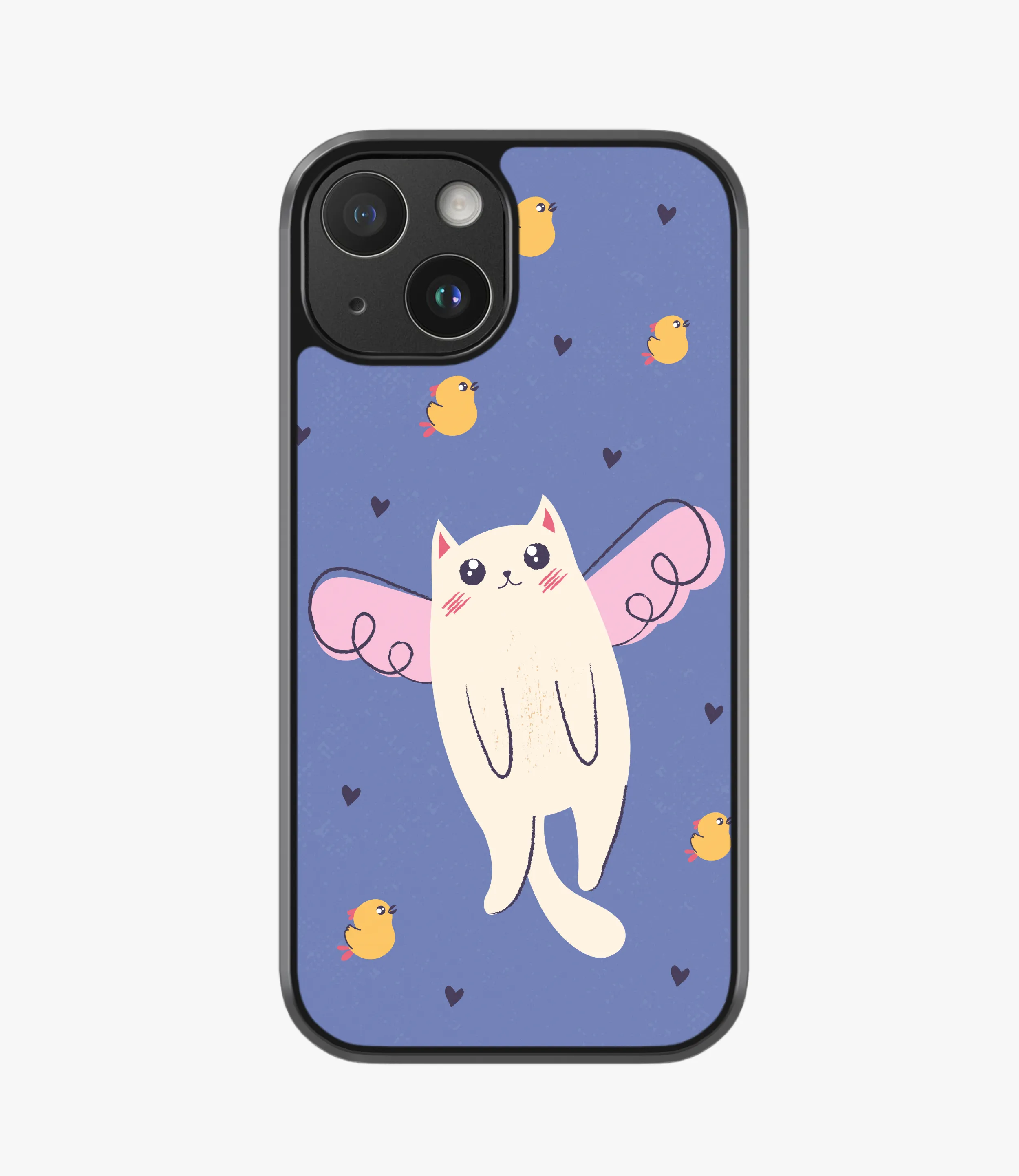 Angel Meow Hybrid Phone Case