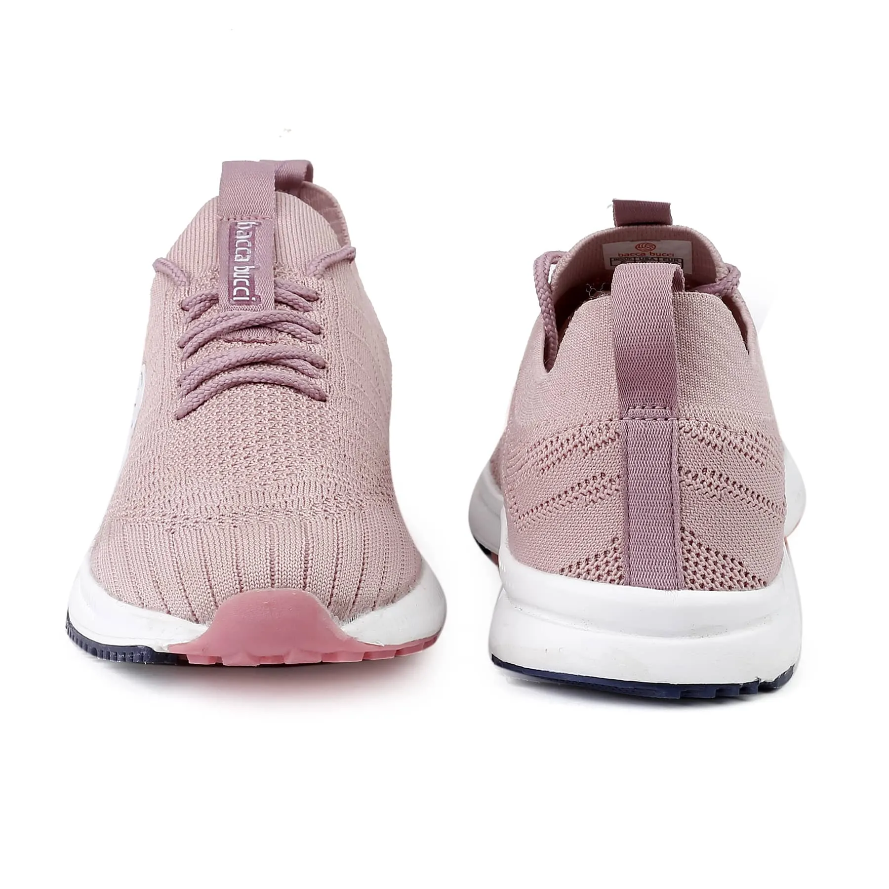 Bacca Bucci WAVE RIDER Training Shoes For Women | Pink Casual Sneakers For Women