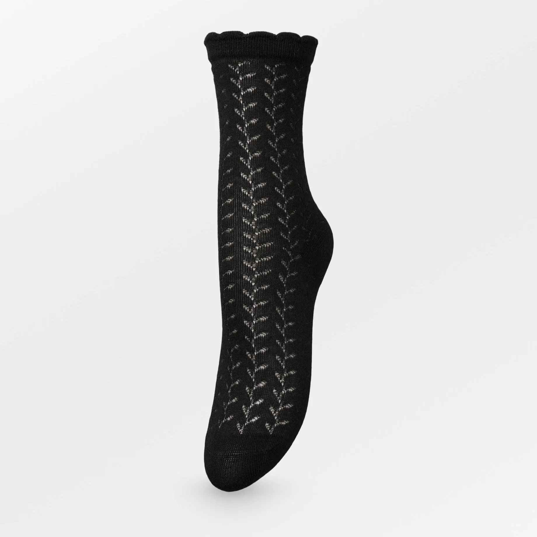 Becksöndergaard Black Leaf Cotta Sock