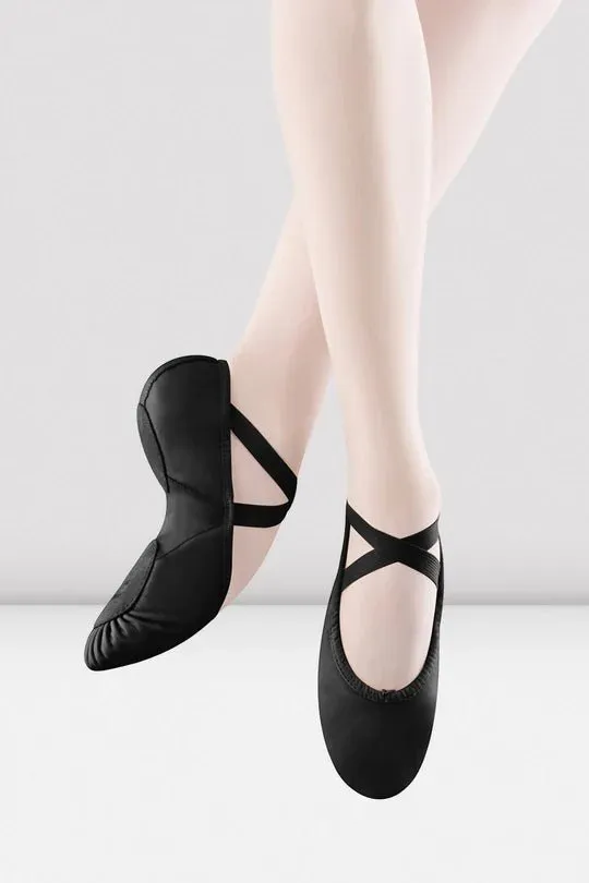 BLOCH S0203LS PROLITE II HYBRID BLACK LEATHER BALLET SHOES