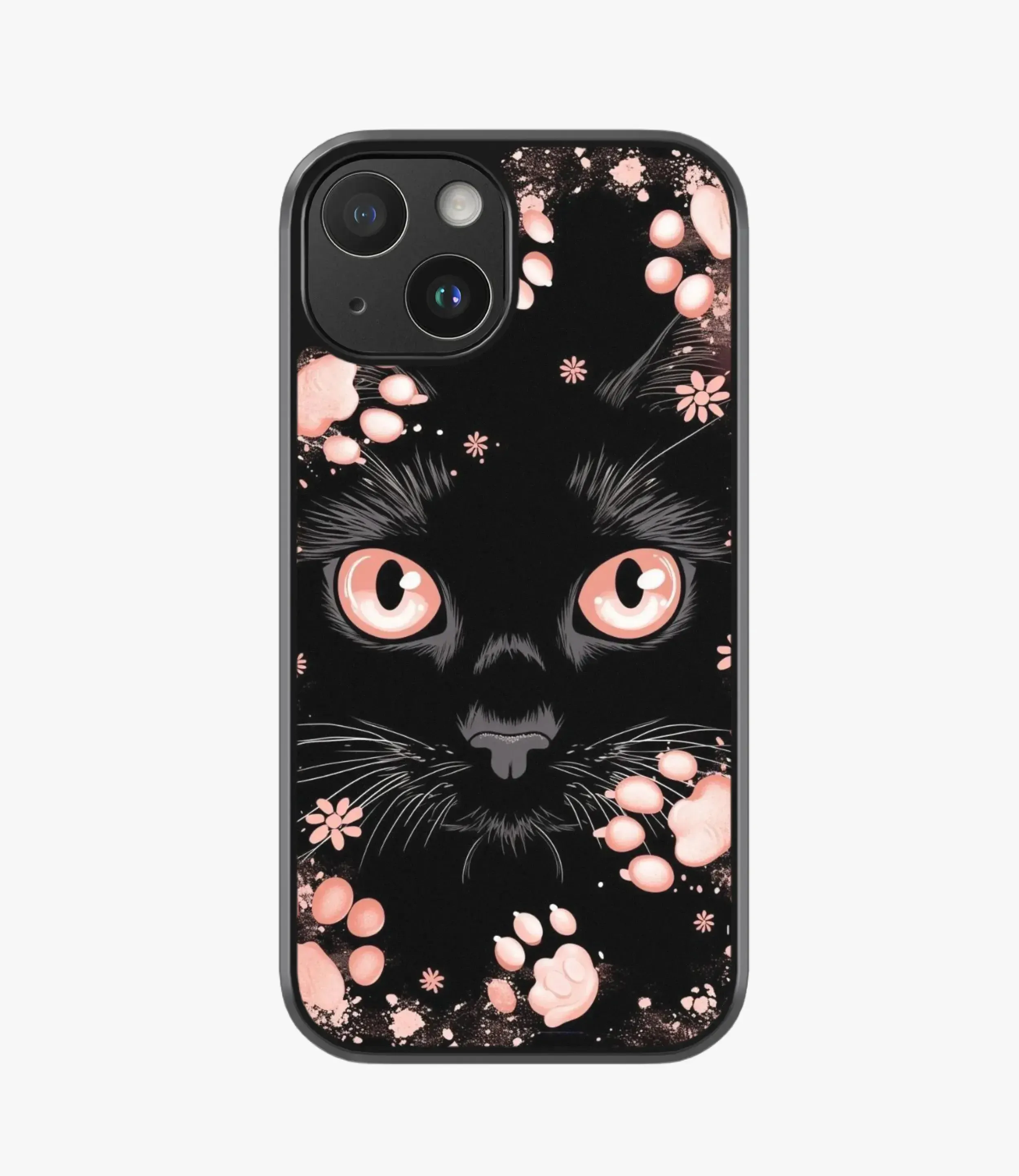 Botanical Meow Hybrid Phone Case