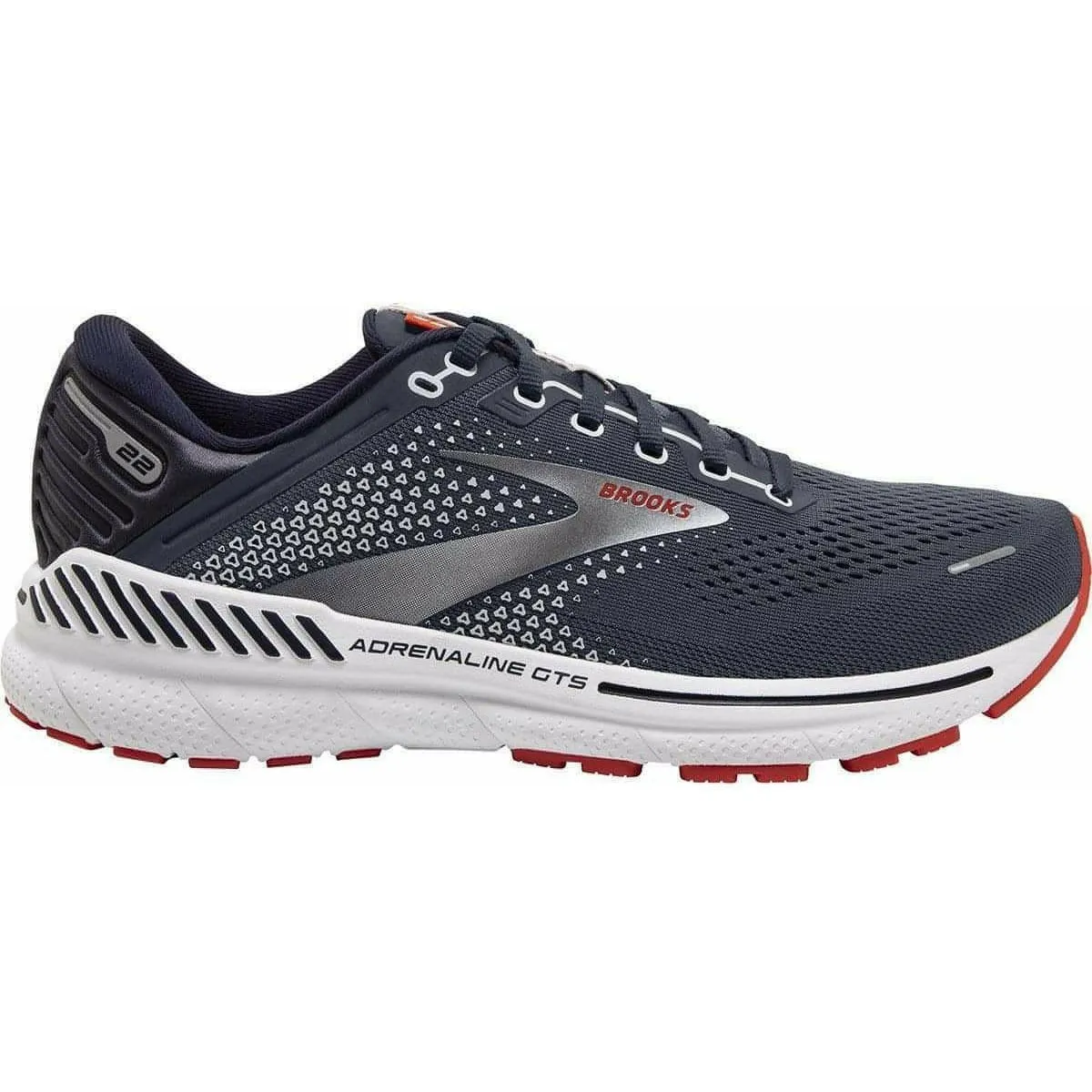 Brooks Adrenaline GTS 22 Mens Running Shoes - Navy