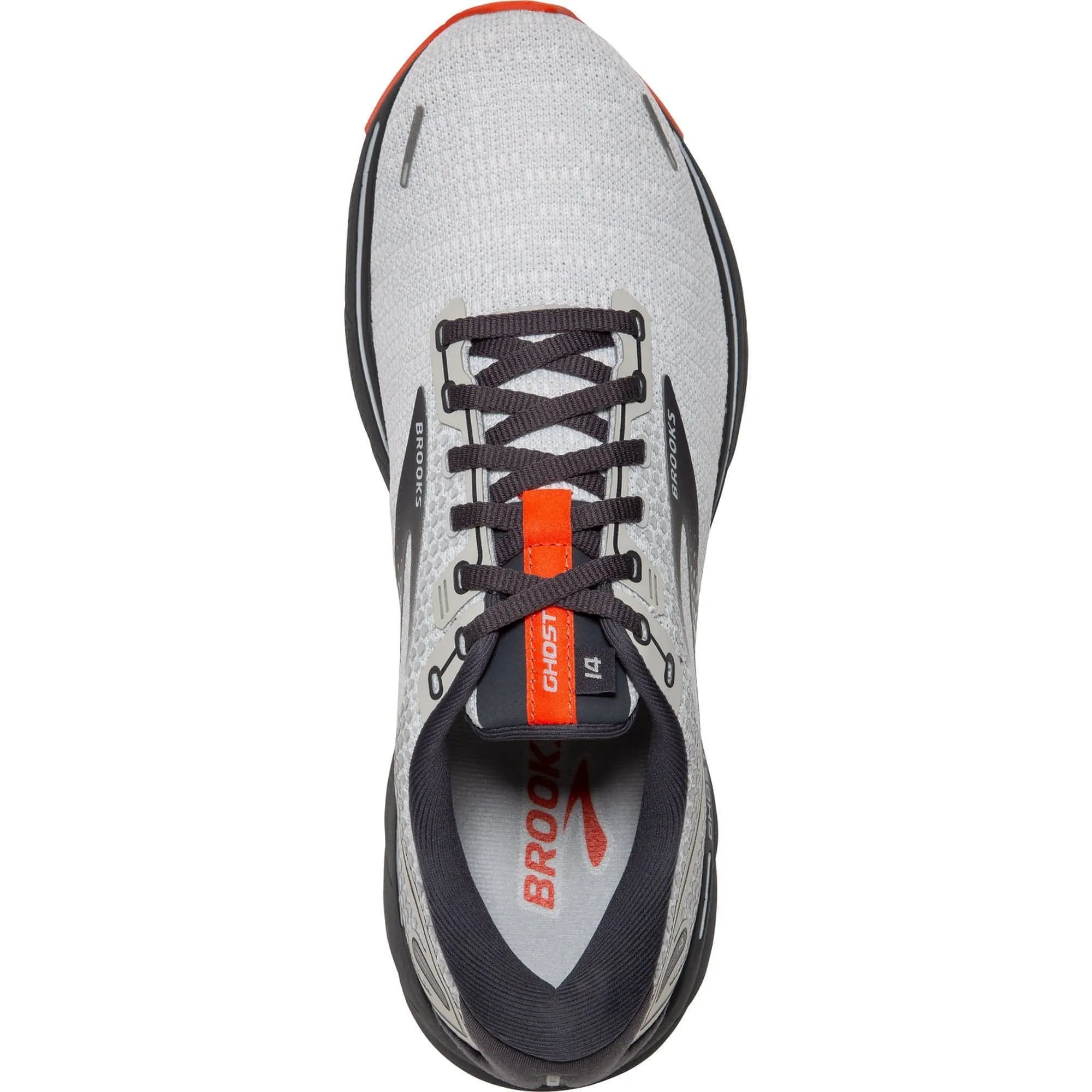 Brooks Ghost 14 Mens Running Shoes - Grey