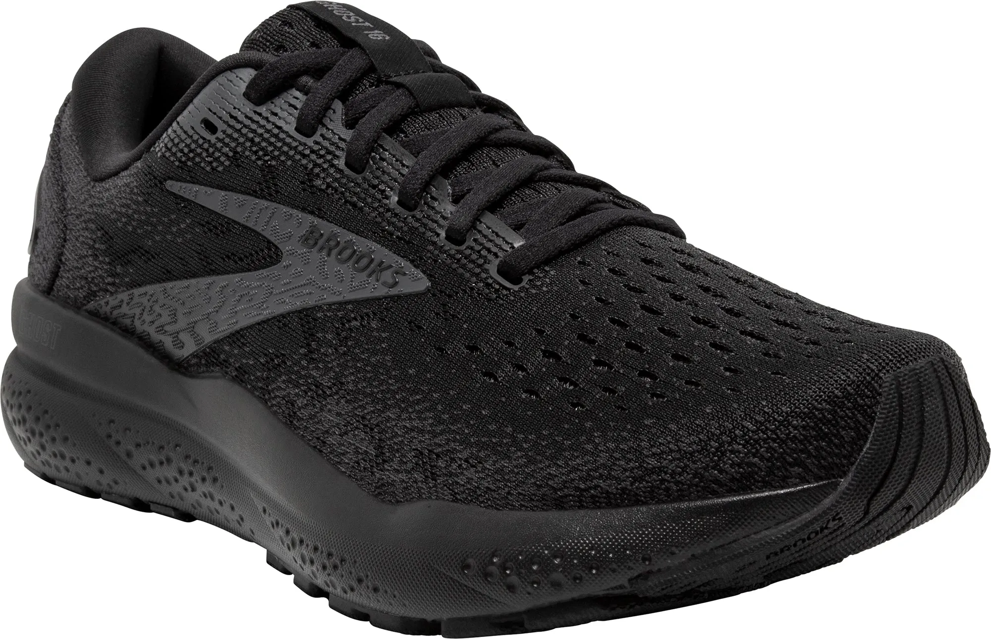 Brooks Ghost 16 Womens Running Shoes - Black