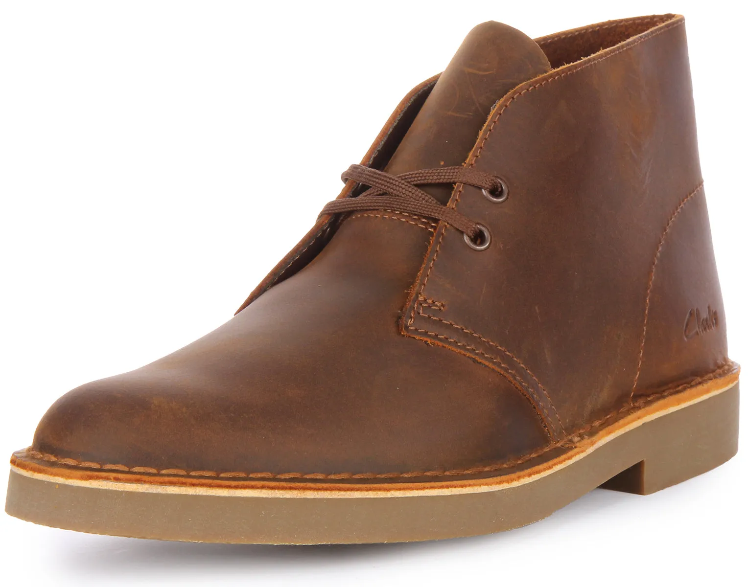 Clarks Desert Boot Evo In Beeswax For Men