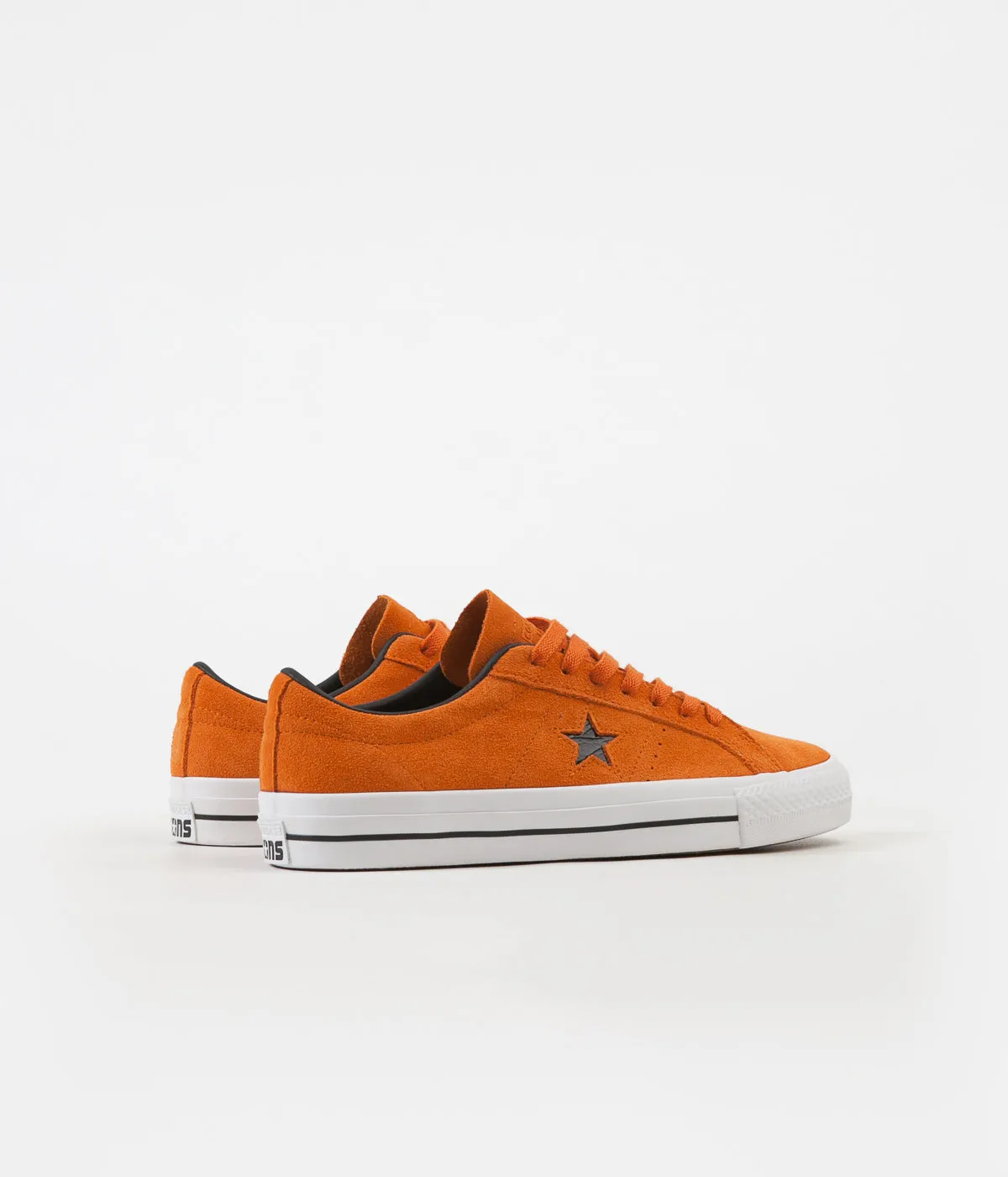 Converse One Star Pro Ox Shoes - Campfire Orange / Black / White