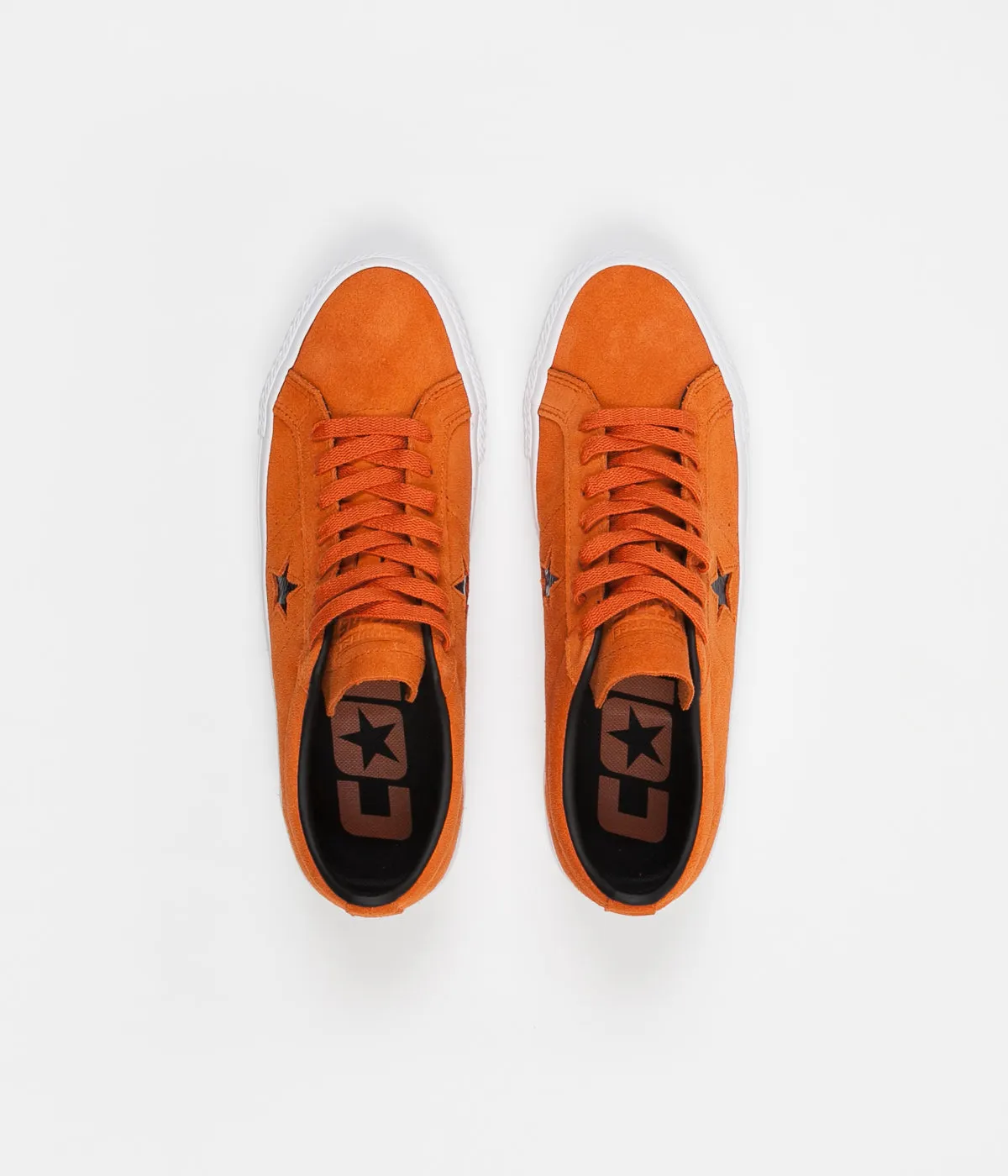 Converse One Star Pro Ox Shoes - Campfire Orange / Black / White