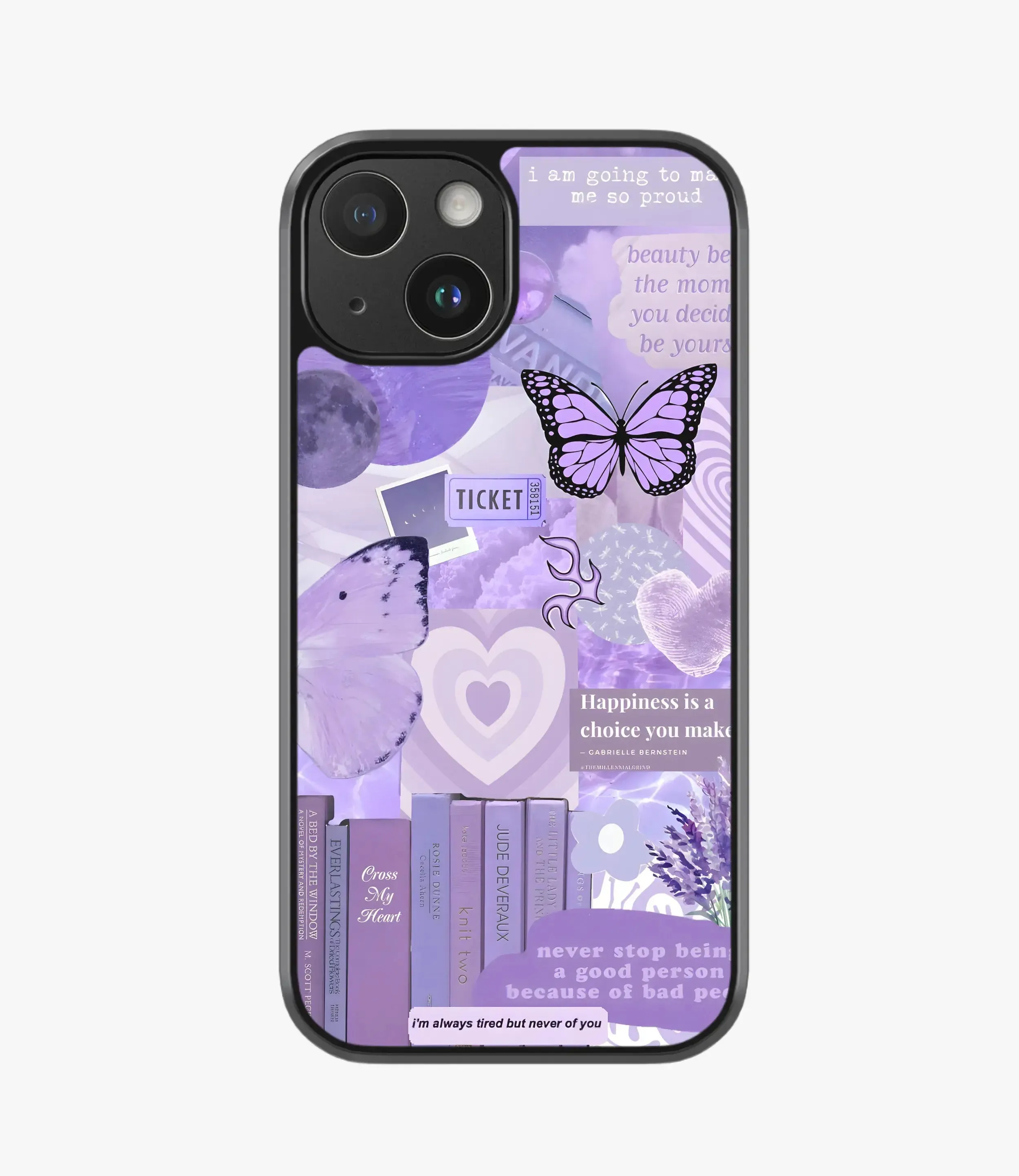 Cross My Heart Hybrid Phone Case