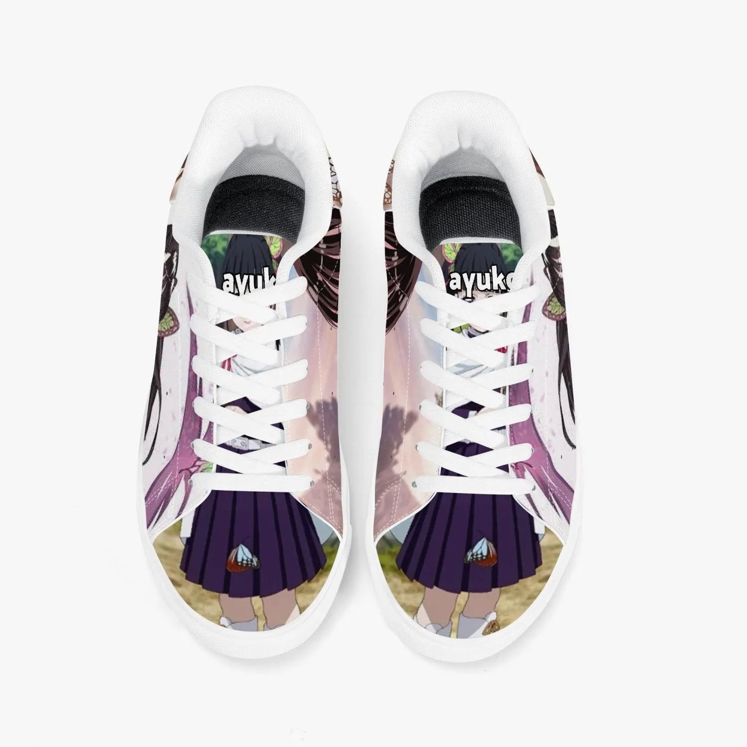 Demon Slayer Kanao Tsuyuri Skate Anime Shoes