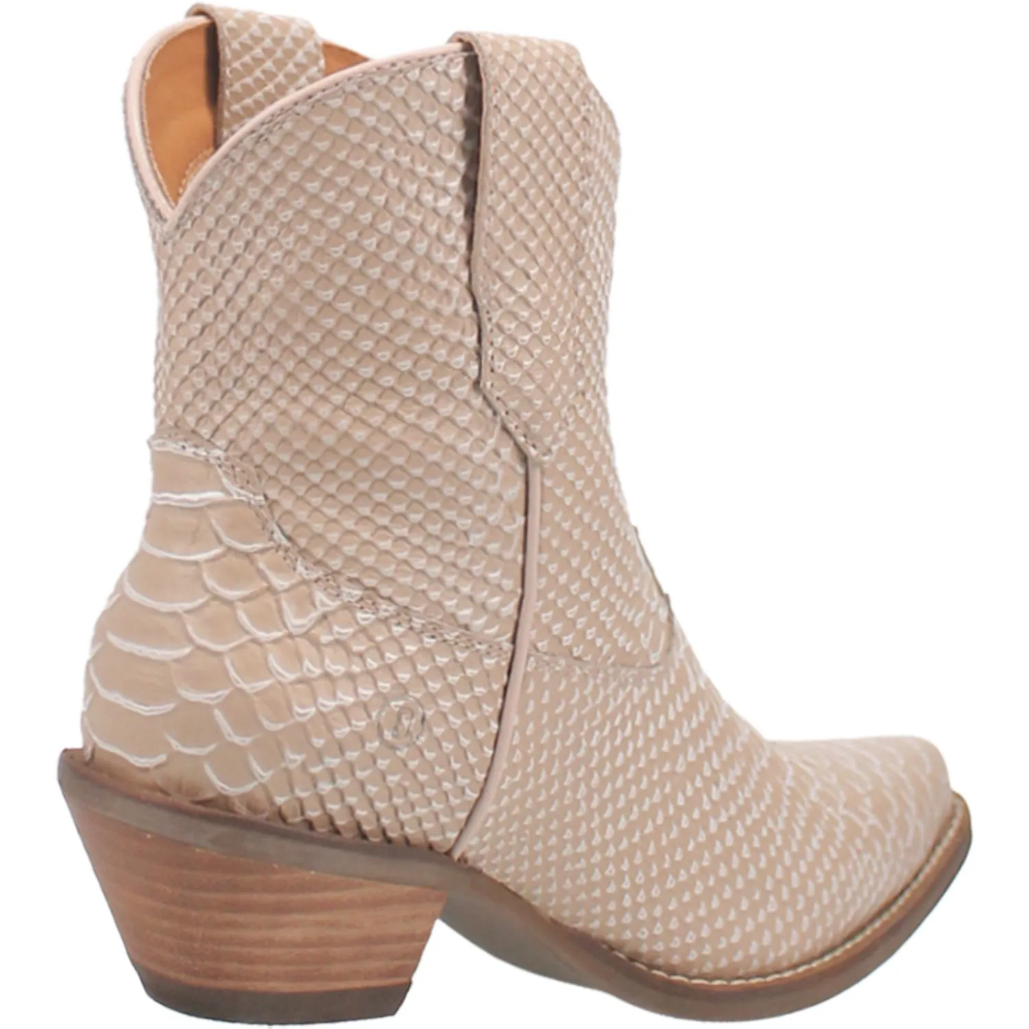 Dingo Womens Sorta Sweet Bootie Sand Leather Fashion Boots