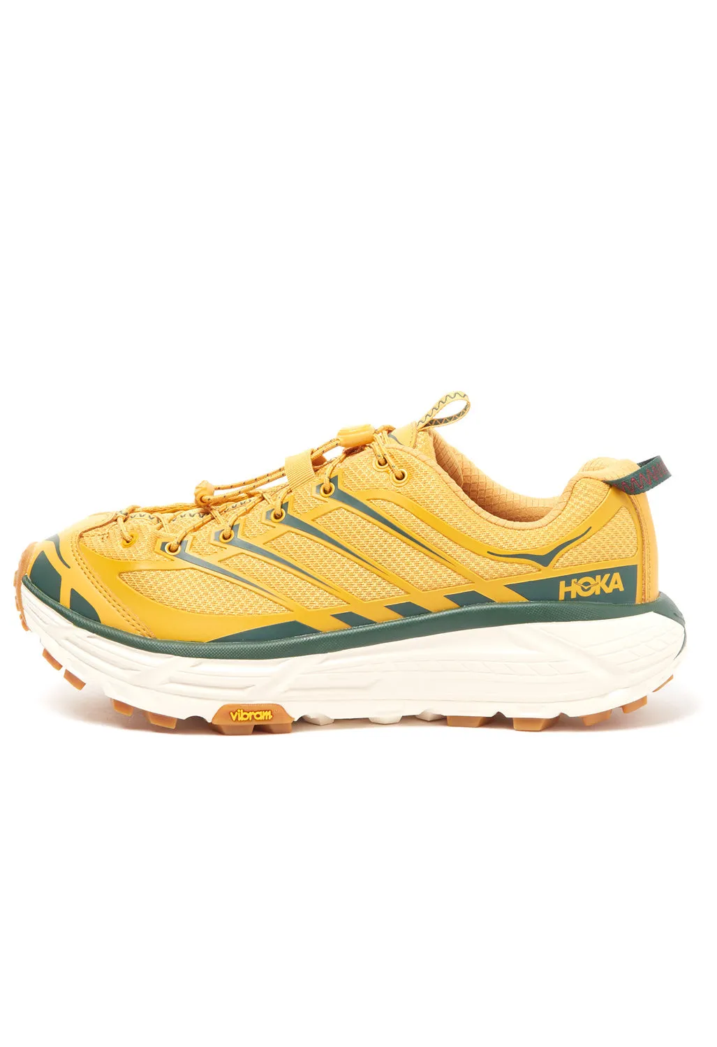 Hoka Mafate Three2 - Golden Yellow / Eggnog