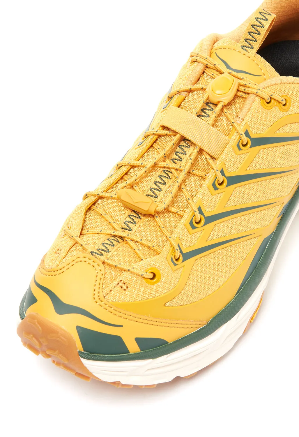 Hoka Mafate Three2 - Golden Yellow / Eggnog