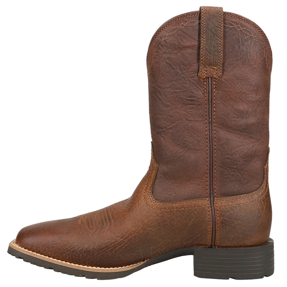 Hybrid Grit Square Toe Cowboy Boots