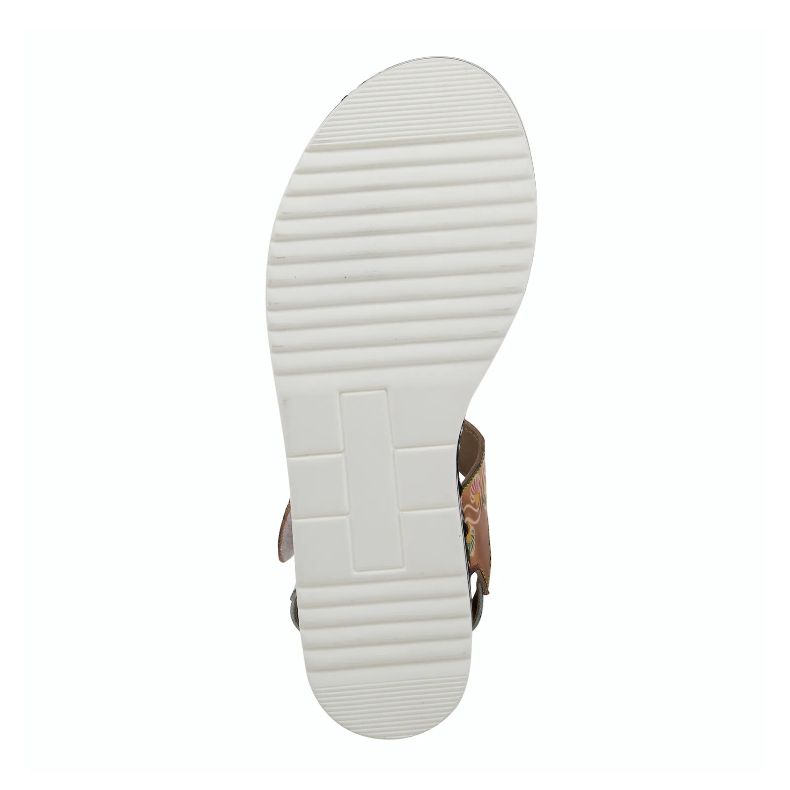 L'Artiste Laga Platform Sandal (Women) - White Multi