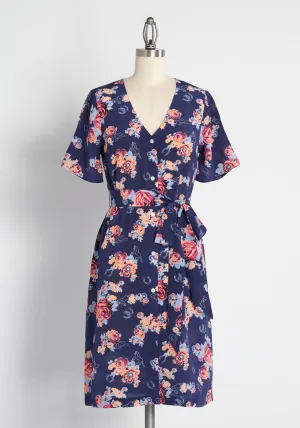 Lasso Around My Heart Silk Dress