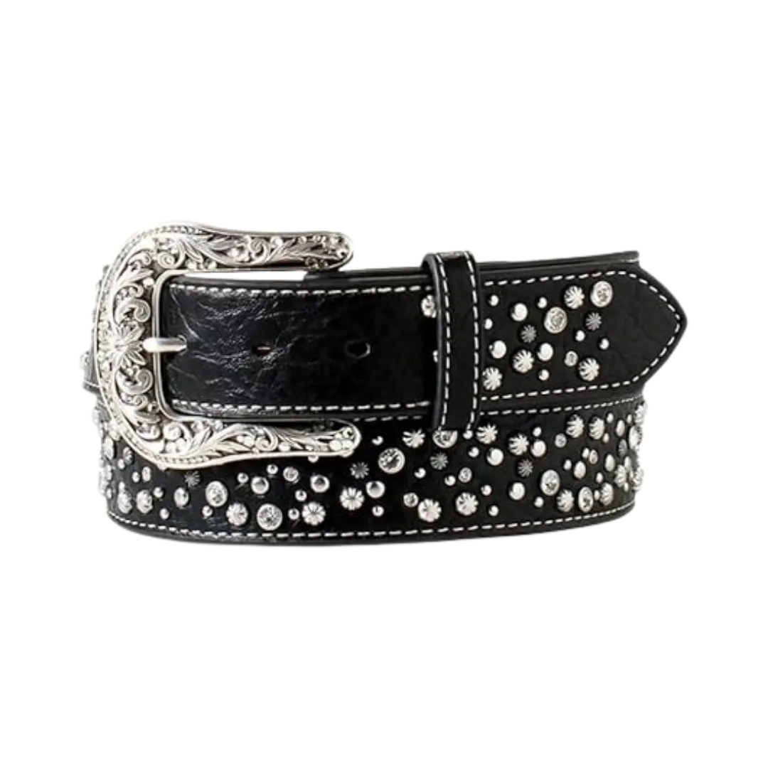 M&f Women's Ariat Black Studded Belt