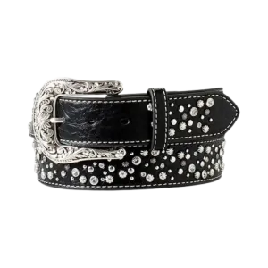 M&f Women's Ariat Black Studded Belt