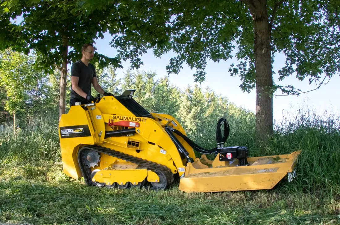 Martatch Brush Cutter Mini | 46" Working Width | FOR Mini Skid Steer