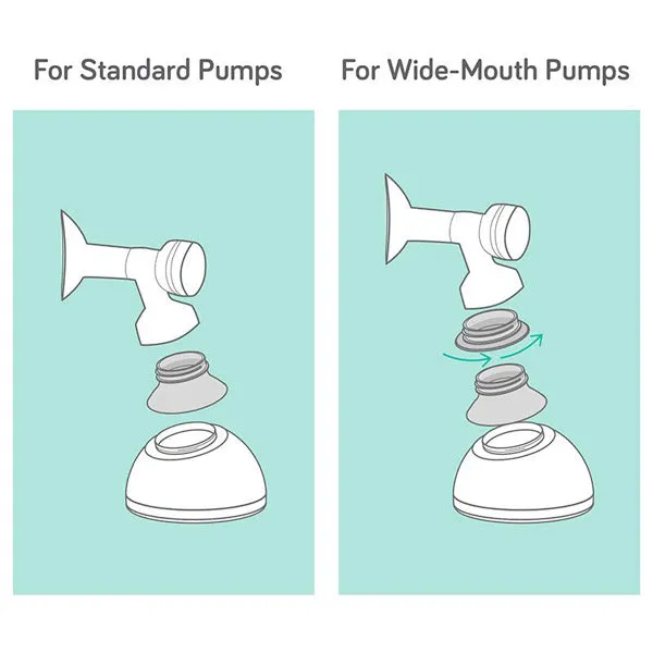 Nanobebe Breast Pump Adapter Set