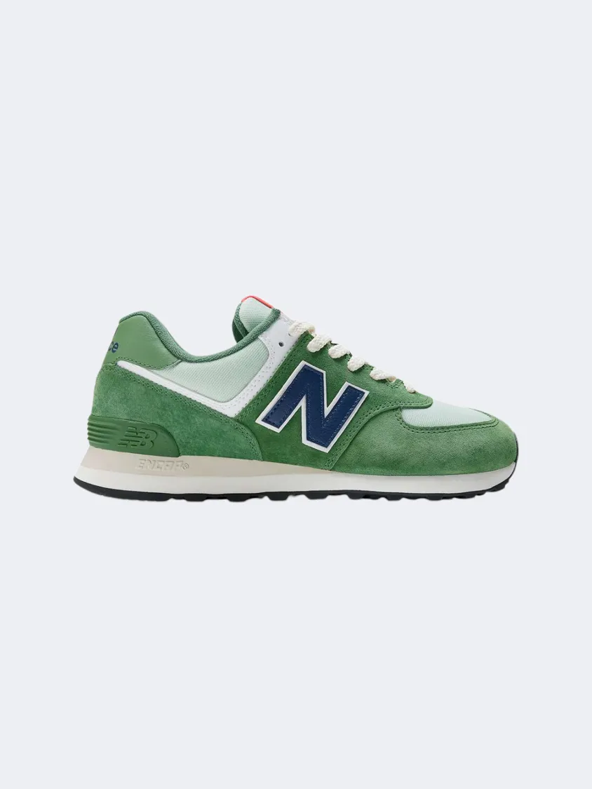 New Balance 574 Unisex Lifestyle Shoes Acidic Green