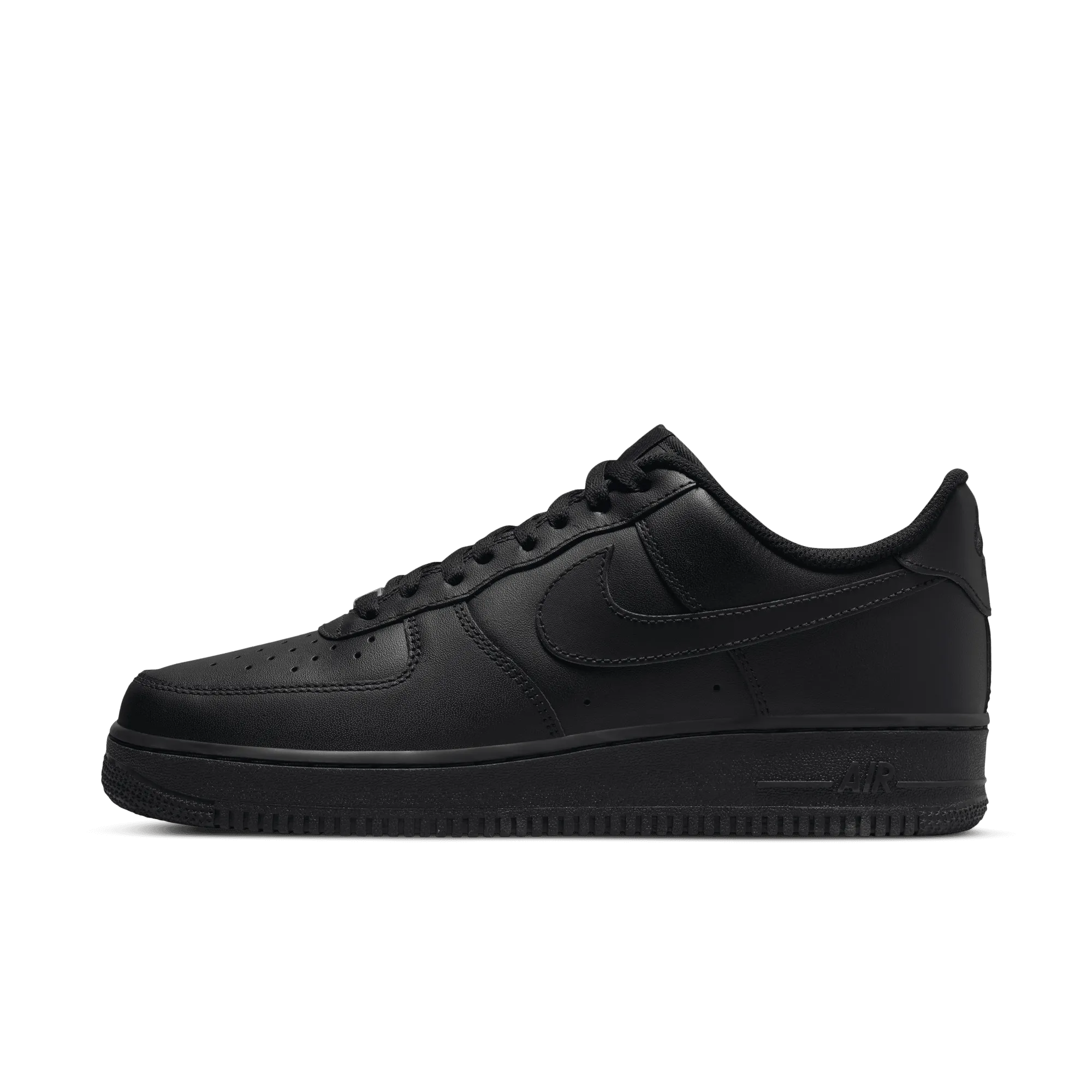 Nike Air Force 1 Triple Black - Men's