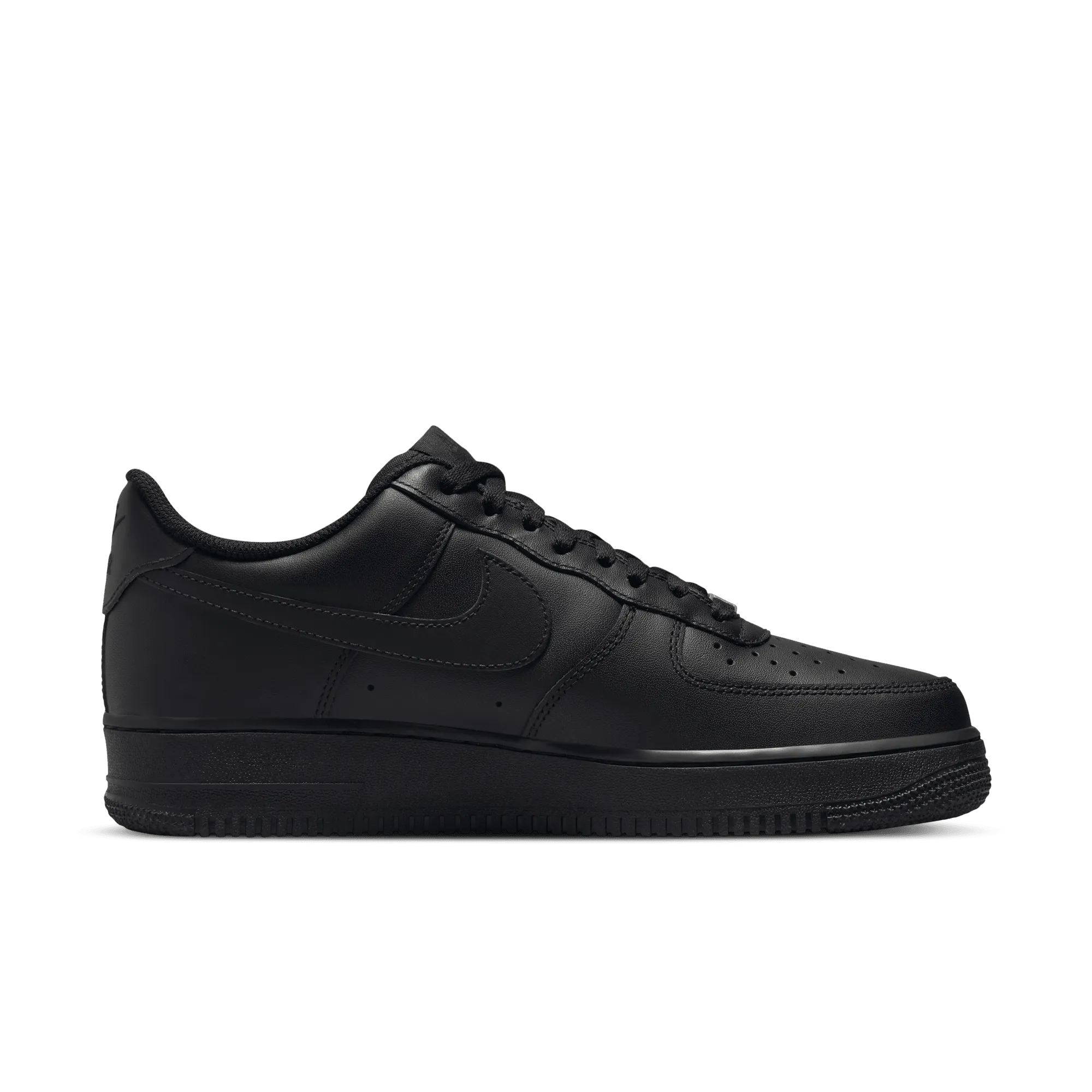 Nike Air Force 1 Triple Black - Men's