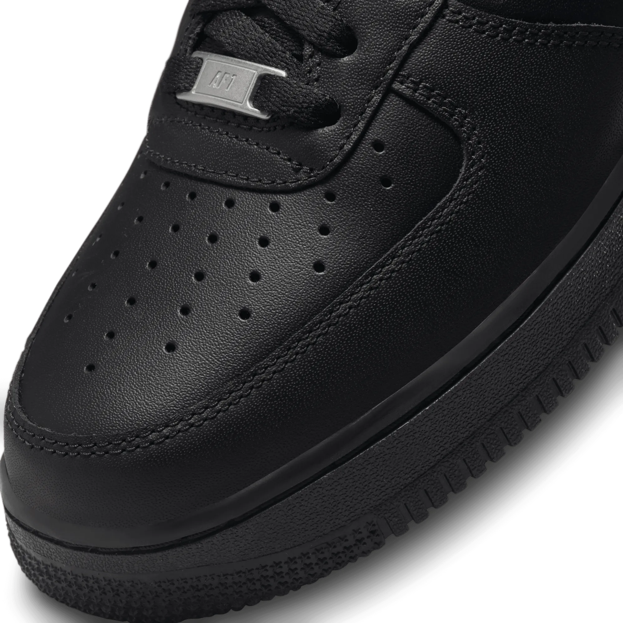 Nike Air Force 1 Triple Black - Men's