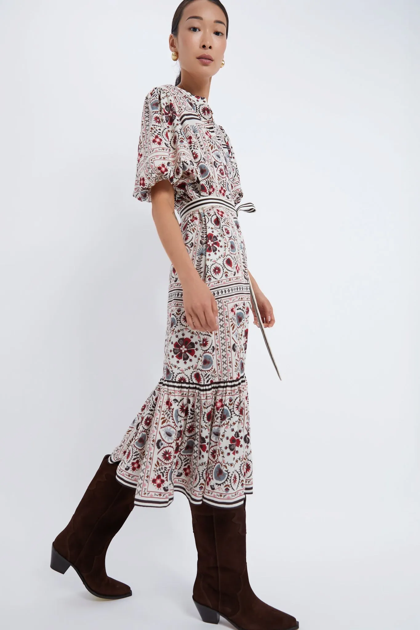 Patchwork Floral Lewis Dress