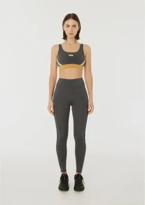 P.E Nation | Ricochet Full Length Legging - Dark Shadow