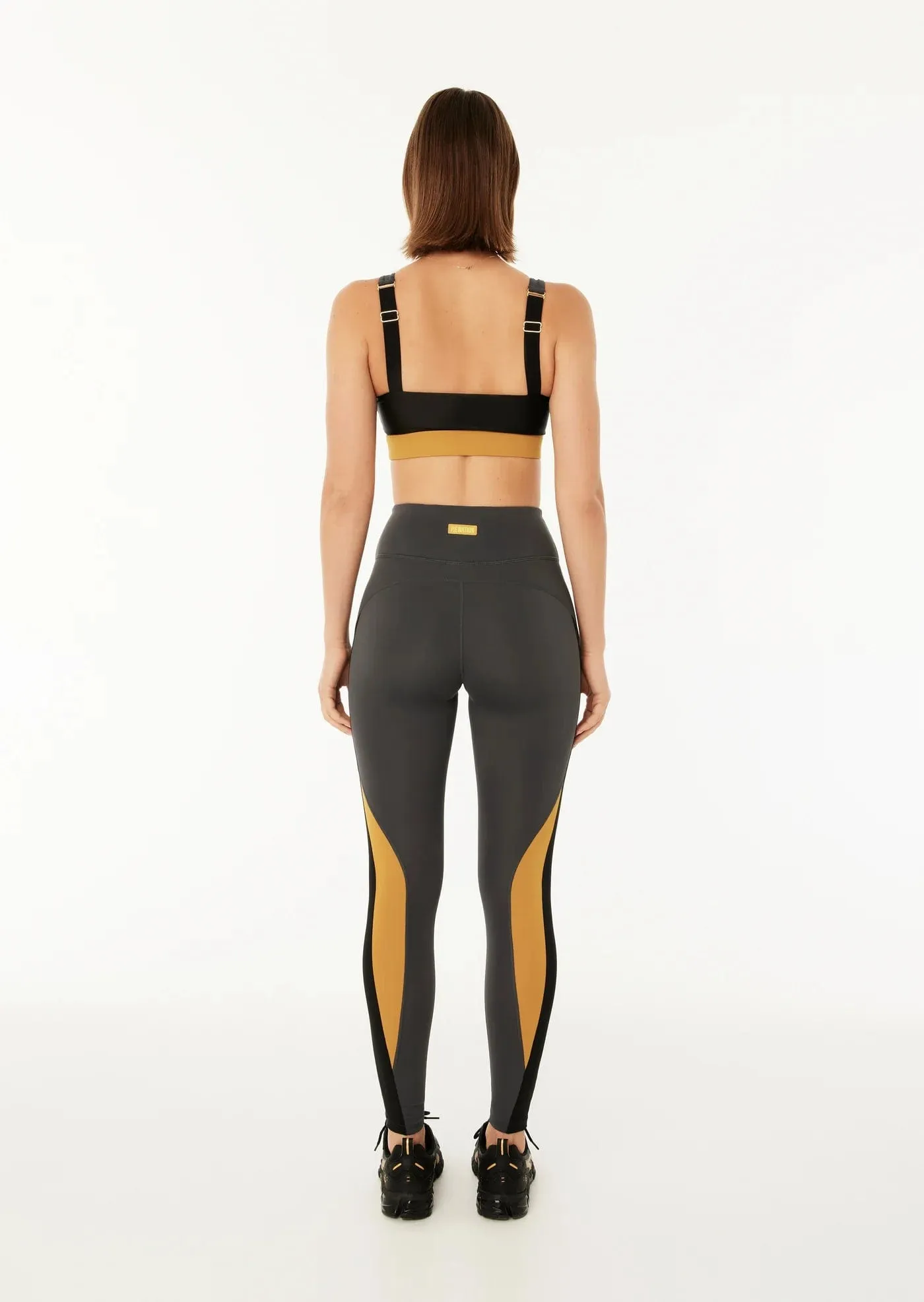 P.E Nation | Ricochet Full Length Legging - Dark Shadow