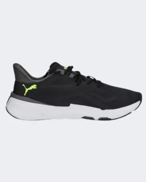 Puma Pwrframe Men Training Espadrilles Black/Lime 37604908