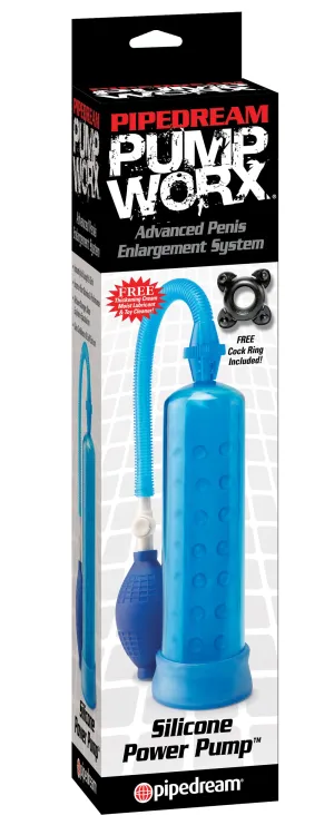 Pump Worx Silicone Power Pump Blue