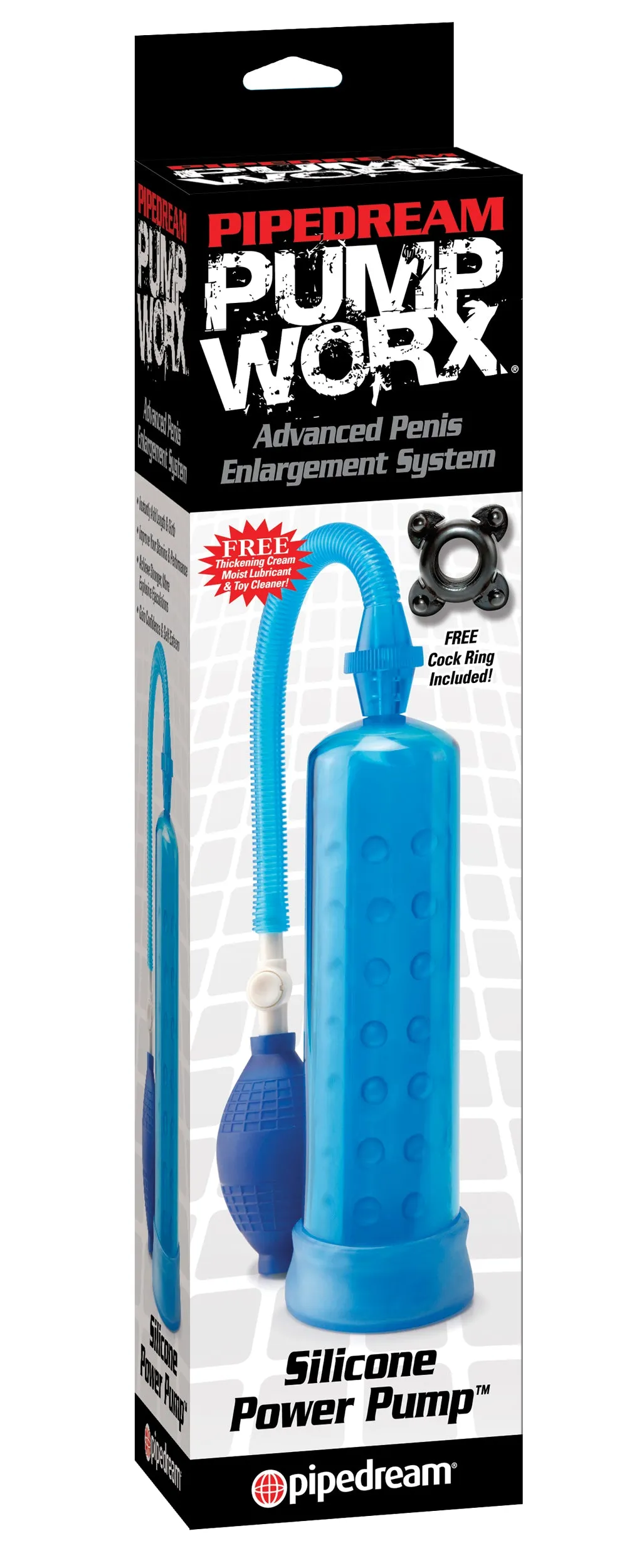 Pump Worx Silicone Power Pump Blue