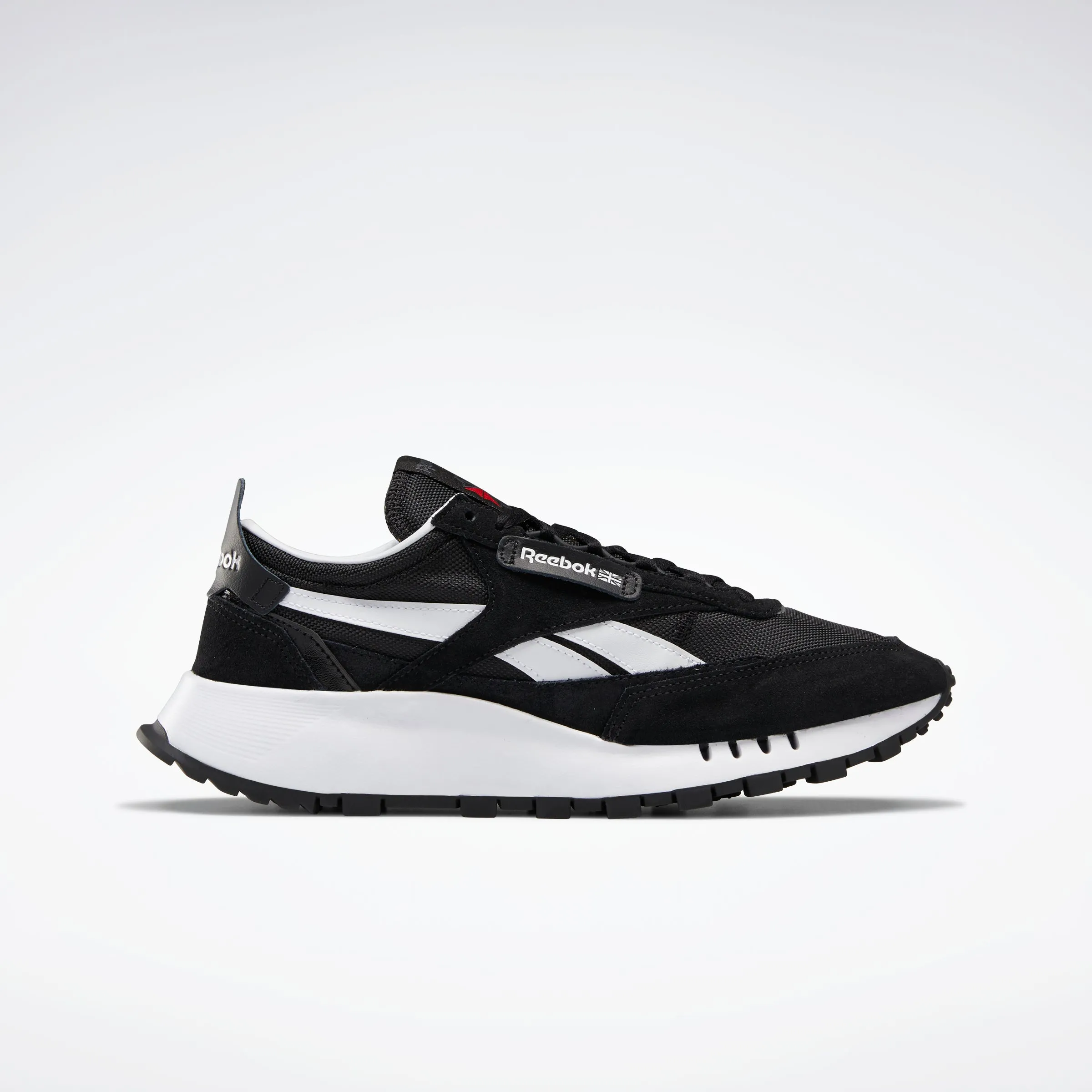 Reebok Footwear Men Classic Leather Legacy Shoes Cblack/Cdgry7/Vecred