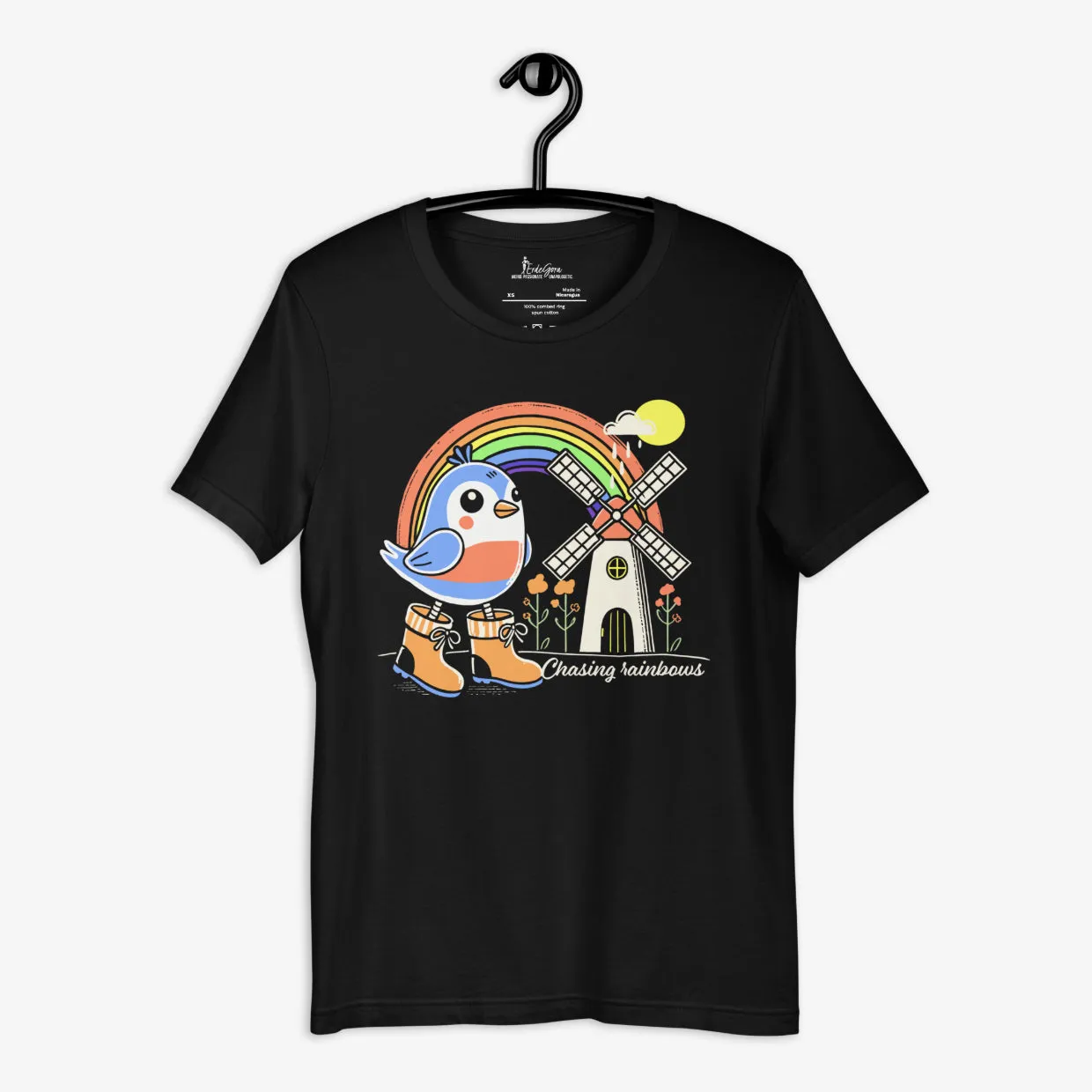 Robin Chasing Rainbows T-Shirt