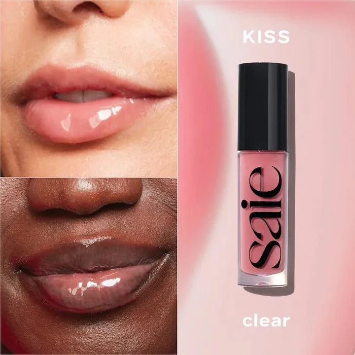 Saie Glossybounce™ High-Hydrating Lip Gloss Oil (Kiss)