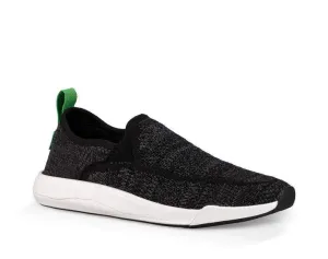 Sanuk Chiba Quest Knit Shoe-Black