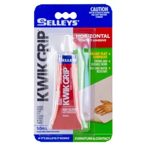 Selleys Kwik Grip Contact Adhesive Horizontal 50ml