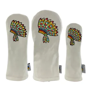 Sunfish: Hand Embroidered Headcover (Driver, Fairway, Hybrid, or Set) - Headdress