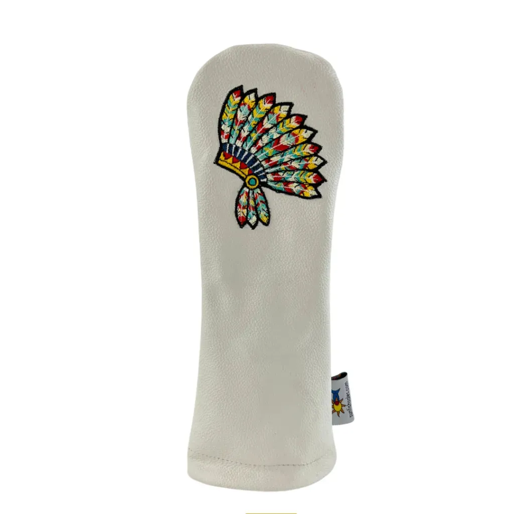 Sunfish: Hand Embroidered Headcover (Driver, Fairway, Hybrid, or Set) - Headdress