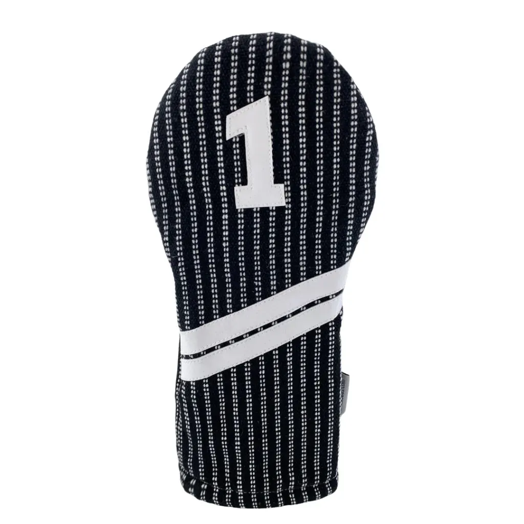 Sunfish: Woven Ace Style Headcovers (Driver, Fairway, Hybrid or Set) - Pinstripe