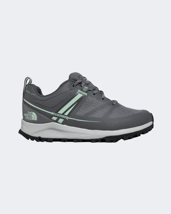 The North Face Litewave Futurelight Women Hiking Shoes Grey/Green